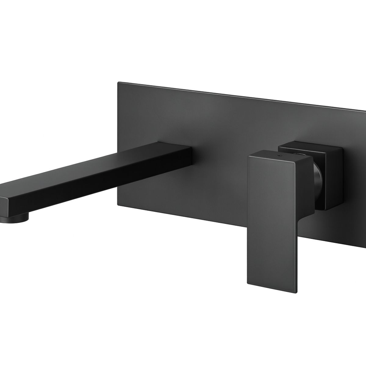 GENERICO - Monomando De Muro - Gris Rectangular