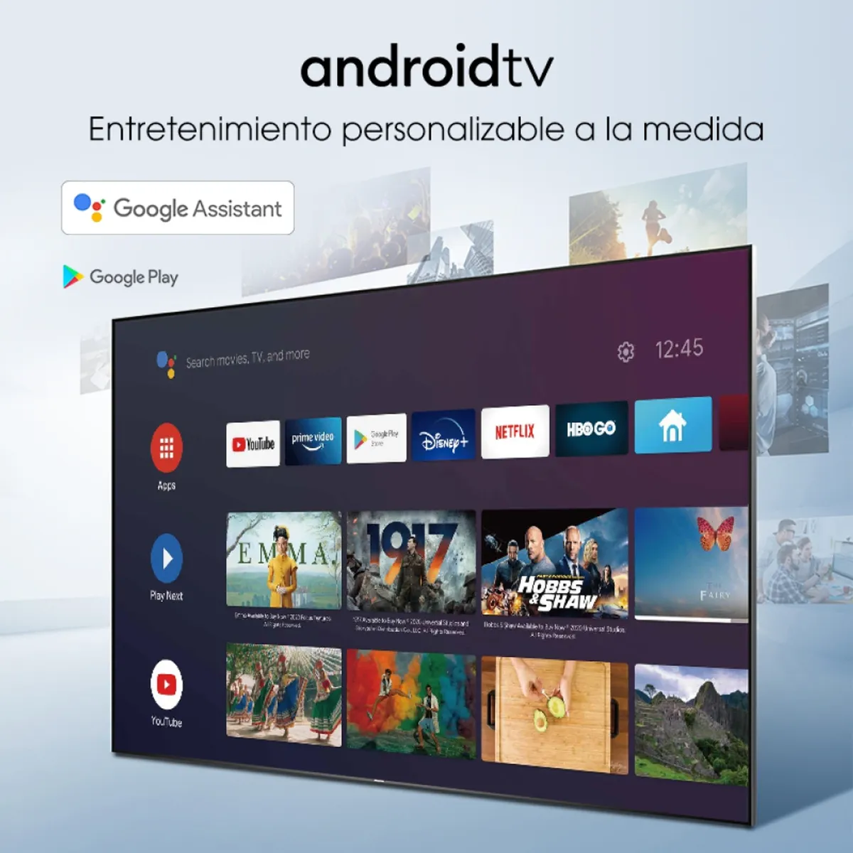 HISENSE - LED Smart TV 43" 43A6G 4K HDR Hisense