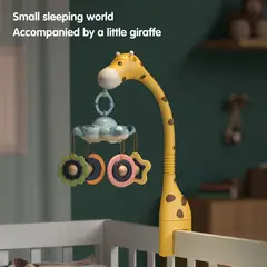 GENERICO - Movil Musical Giratorio Proyector De Luces y Control Remoto