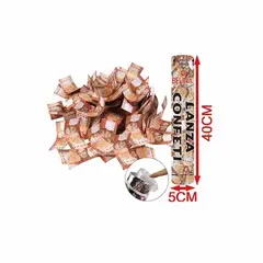 GENERICO - Lanza Confeti Dinero Cotillón y Fiesta 5x40cm