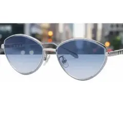 FANEL - Gafas de sol unisex Fanél cat eye UV400 Marco metálico