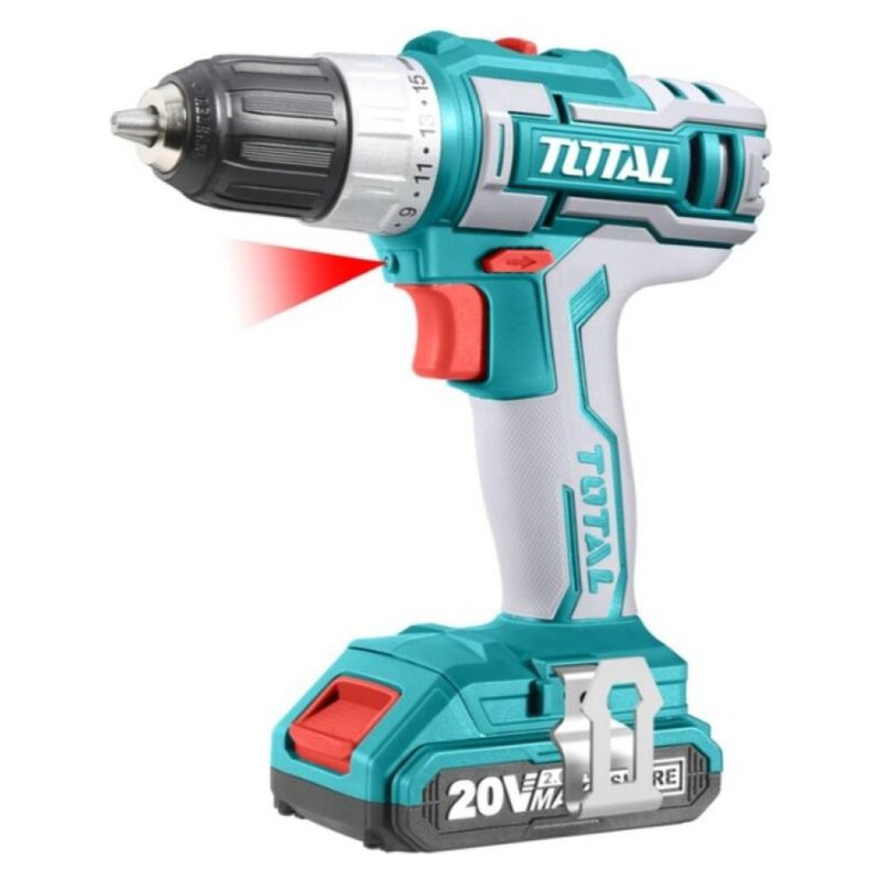 TOTAL TOOLS - Taladro  Mandril Plastico 3/8 Inalambrico  20V