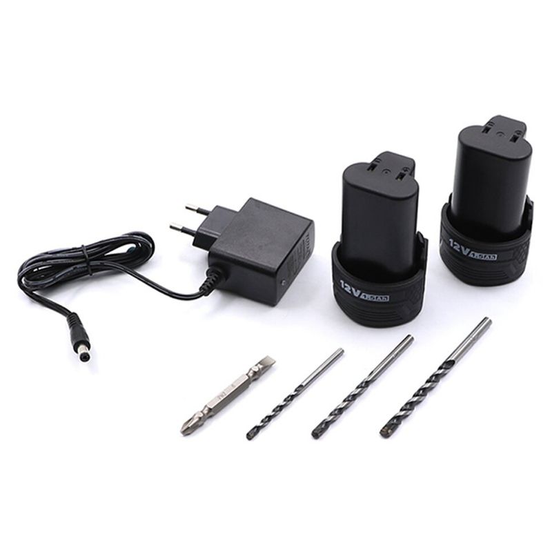 TOTAL TOOLS - Taladro Percuto Inalambrico 3/8 12V