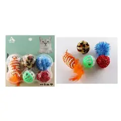 GENERICO - Conjunto de juguetes para gatos