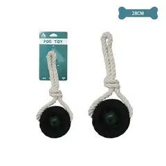 GENERICO - Neumático con correa para mascotas 28cm 72g