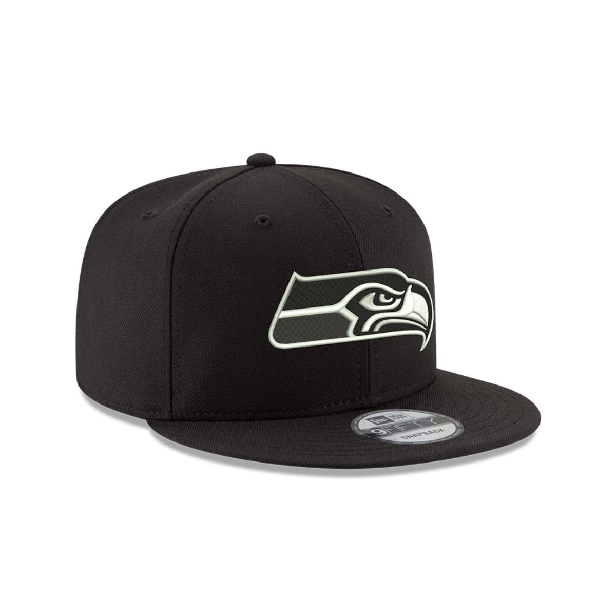 NEW ERA - Gorra 9Fifty Seattle Seahawks NFL Clásicos Black
