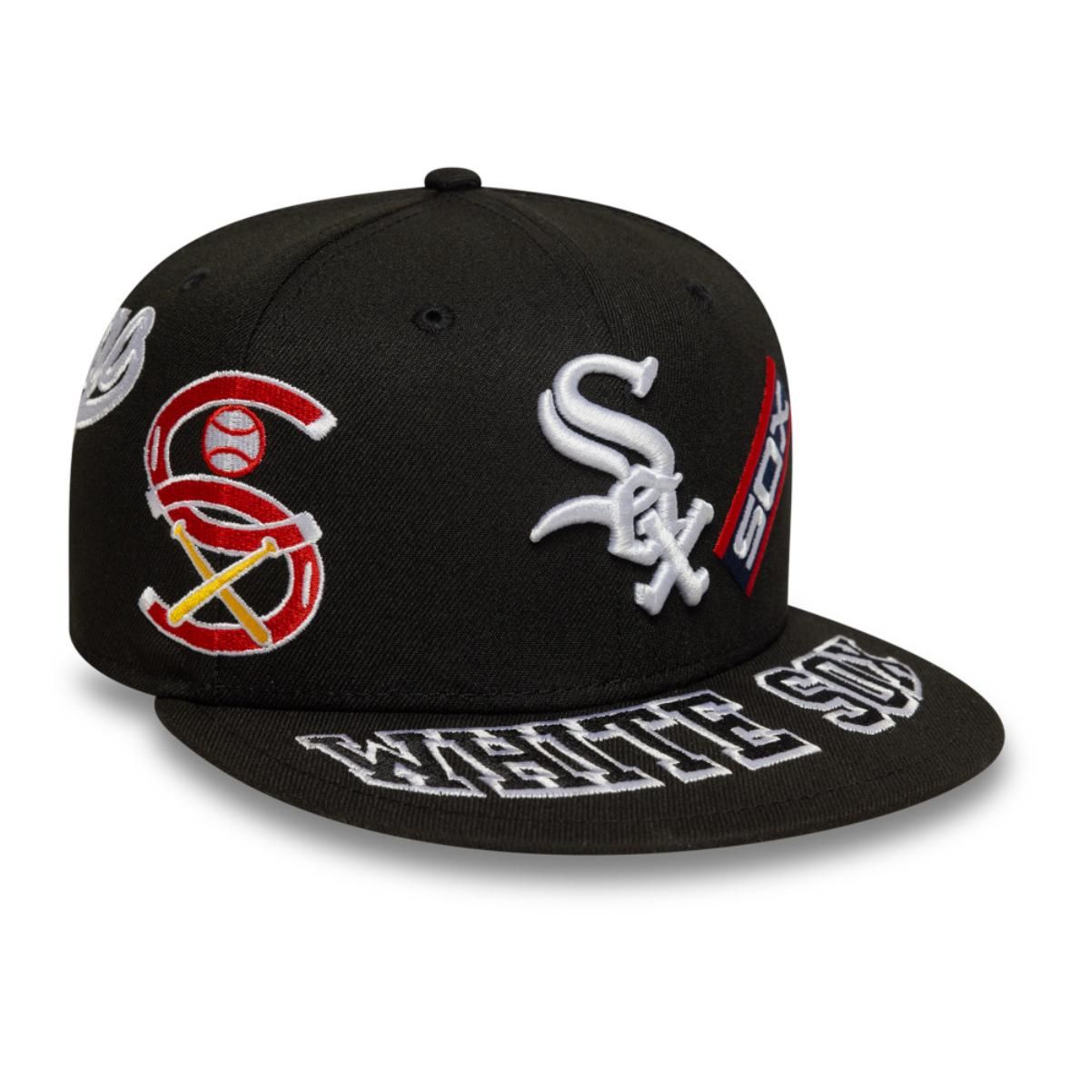 NEW ERA - Gorra 59Fifty Chicago White Sox Img MLB All Over Black