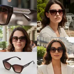 FANEL - Gafas de sol mujer Fanél cat eye UV400