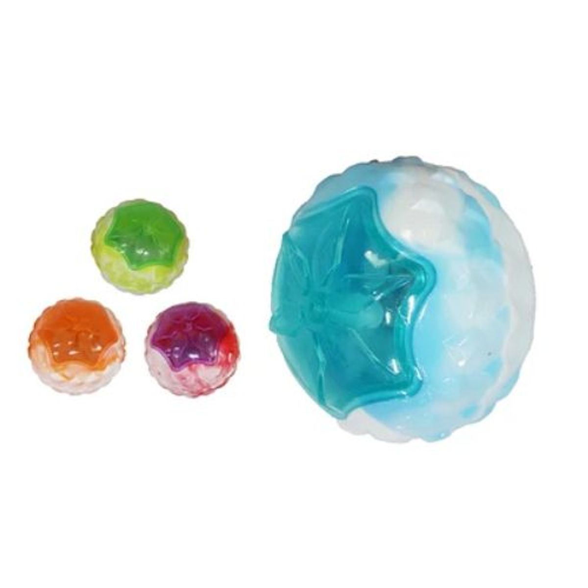 GENERICO - Juguete pelota para mascotas con sonido y luz 9cm Color Aleatorio