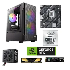 INTEL - COMPUTADOR GAMER CORE I7 10700 16GB RAM D4 RTX3050 500SSD 600W