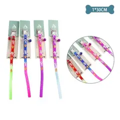 GENERICO - Collar PU para gato Color Aleatorio 10cm30cm