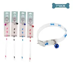 GENERICO - Collar fluorescente para gato Color Aleatorio 10cm30cm