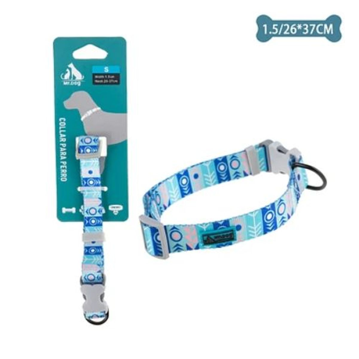 GENERICO - Collar para mascota 15cm26-37cm