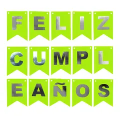 GENERICO - BANNER FC FLUOR AMARILLO X1 UNI