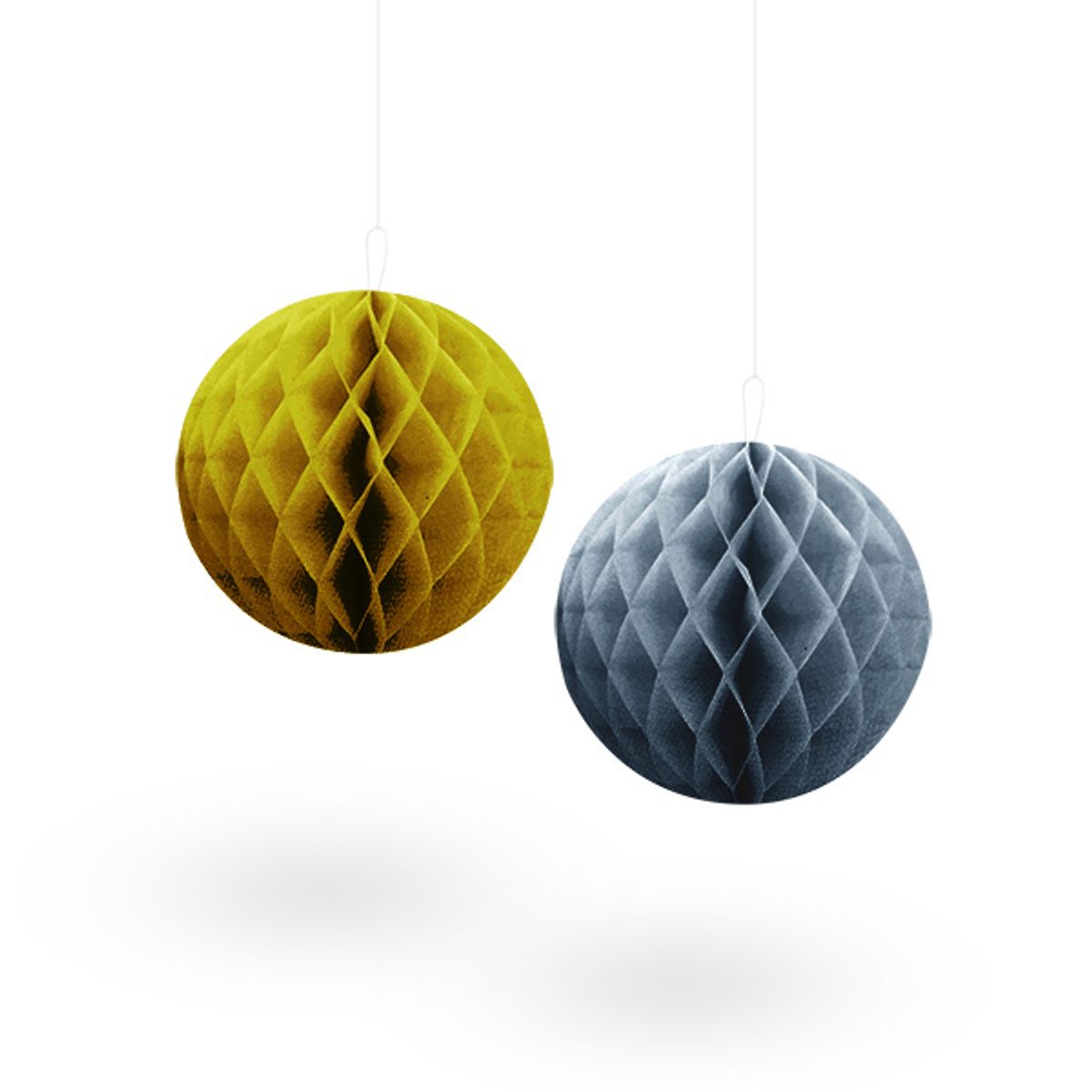 GENERICO - DECO 2 ESFERA DORADO/PLATEADO X1 UNI
