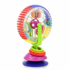 INFANTOYS - Juego Sonajero Estimulación Sensorial Del Bebé Con Ventosa