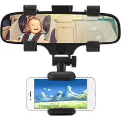 MOVI - SOPORTE DE CELULAR AJUSTABLE PARA ESPEJO RETROVISOR