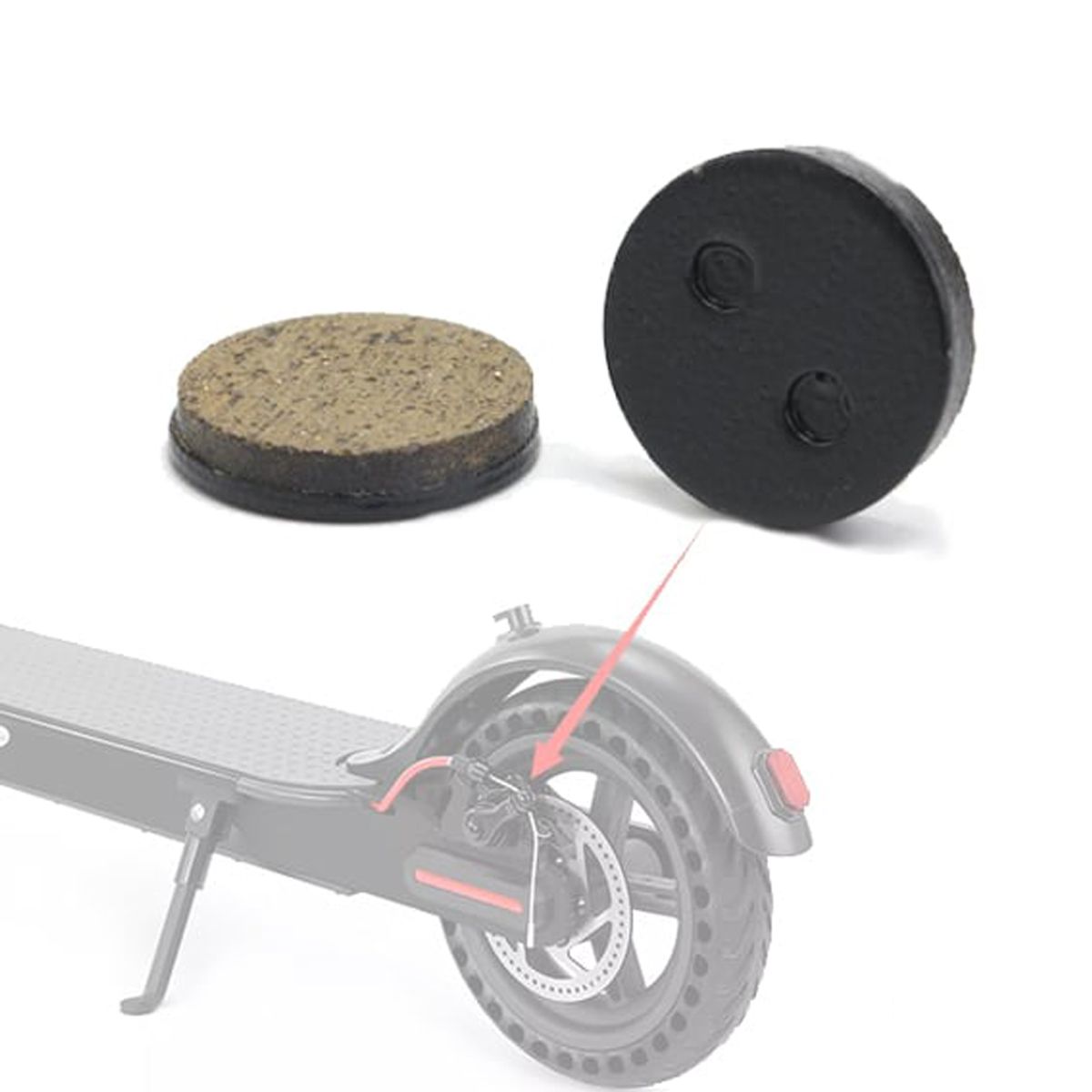 GENERICO - Pastillas Freno De Disco Scooter Xiaomi M365 1S y Otros