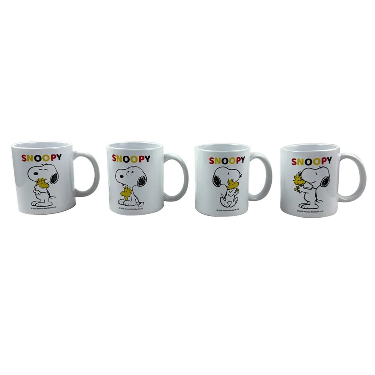SNOOPY - Set 4 Tazas Snoopy