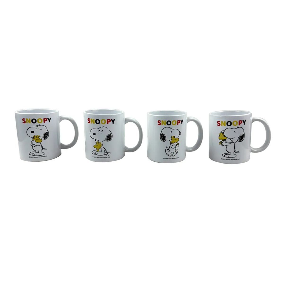 SNOOPY - Set 4 Tazas Snoopy