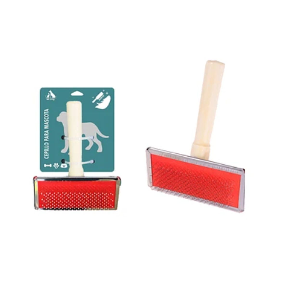 GENERICO - Cepillo con agujas finas 12cm