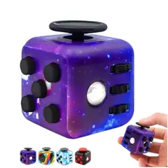 GENERICO - FIDGET CUBO ANTIESTRES 6 FUNCIONES COLOR ALEATORIO