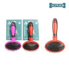 GENERICO - Cepillo con agujas finas para mascotas 16595cm Color Aleatorio