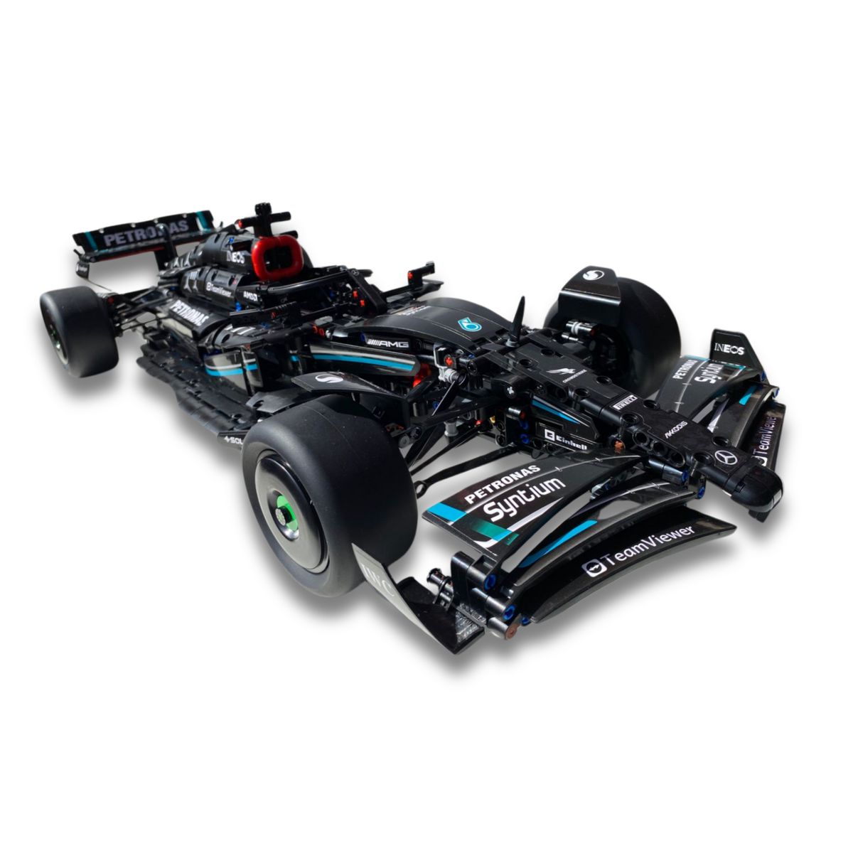 GENERICO - set armable Fórmula 1 Mercedes W14 bloques de construcción