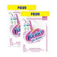 VANISH - Quitamanchas Ropa Blanca 30 g Pack x2
