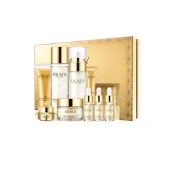 GENERICO - Set Skincare Kit Cuidado Facial De Lujo Rutina Antiedad Completa 15 Piezas