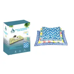 GENERICO - Cama Refrescante Para Mascotas 40x50cm Colores Variados