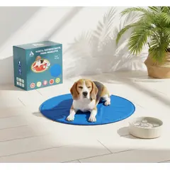GENERICO - Manta Refrescante Para Mascotas 60cm azul