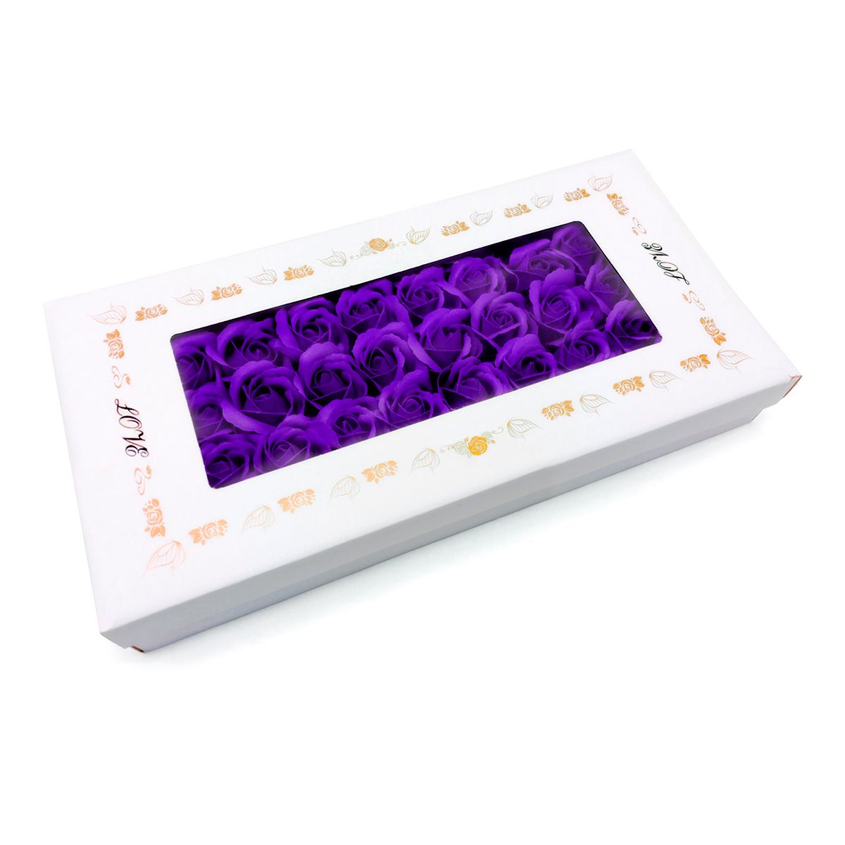 GENERICO - ROSA AROMATICA MORADO 50PCS X1UNI