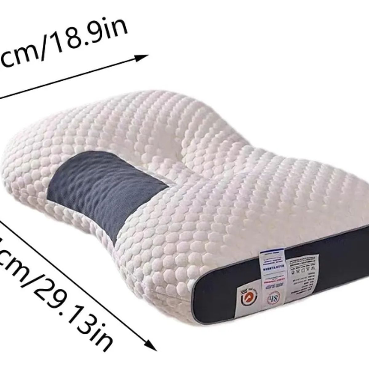 GENERICO - Almohada Ergonómica Cervical Cuello Ortopédica