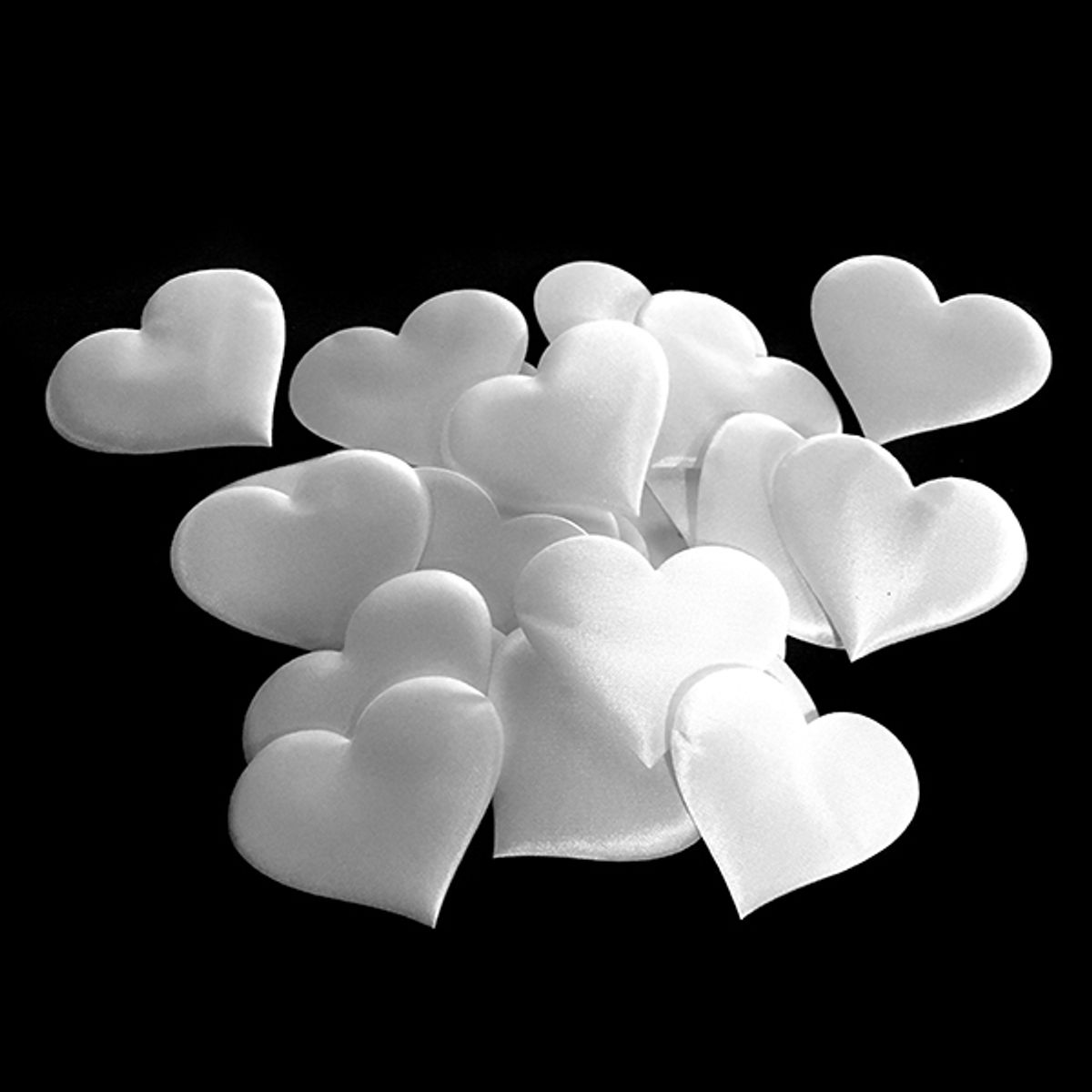 GENERICO - PETALOS CORAZON BLANCO 5CM 25 PCS