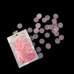 GENERICO - CONFETTI 10 GRS ROSADO X1 UNI