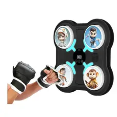 GENERICO - Máquina Electrónica De Boxeo De Pared Para Niños Con Guantes