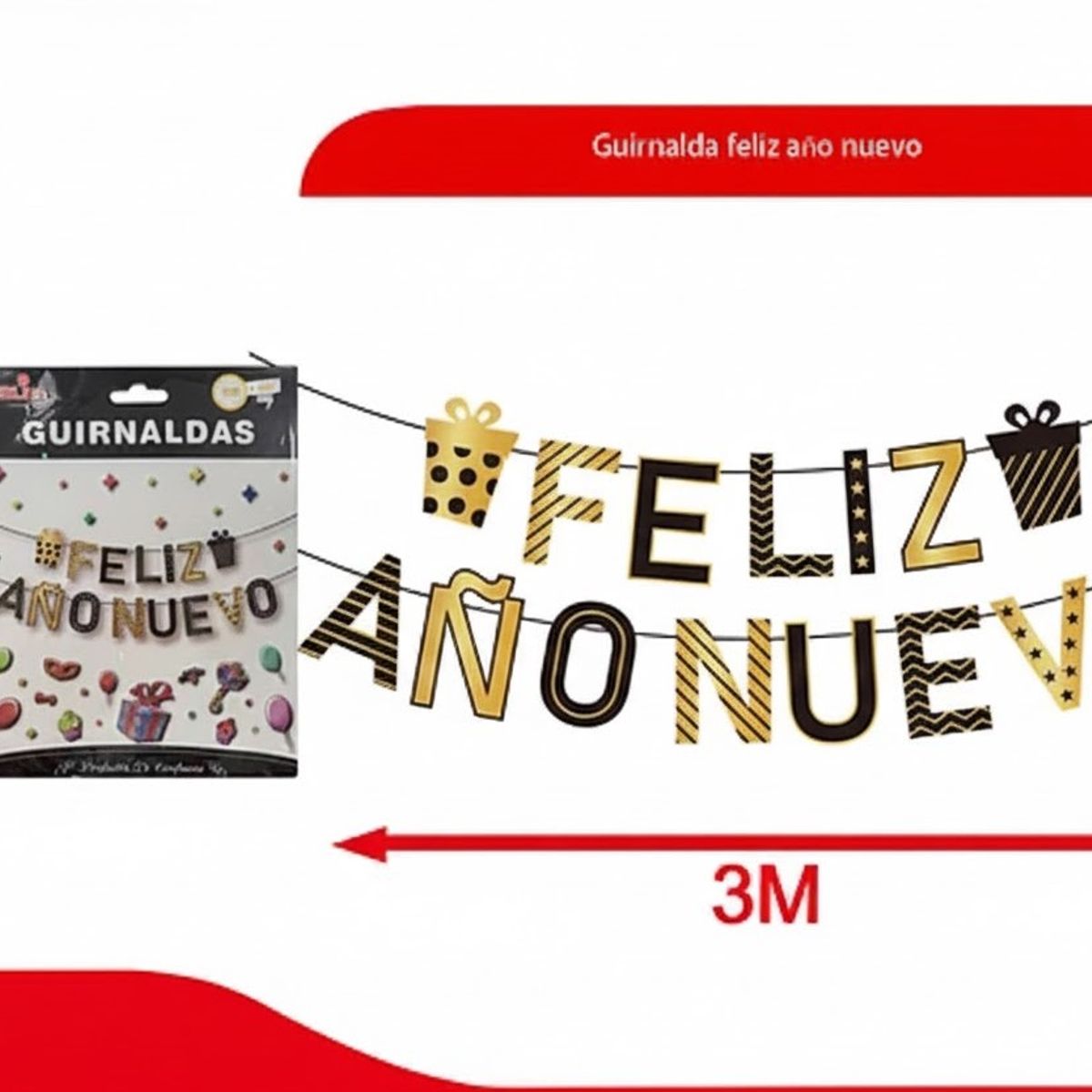 GENERICO - Guirnalda Feliz Año Nuevo