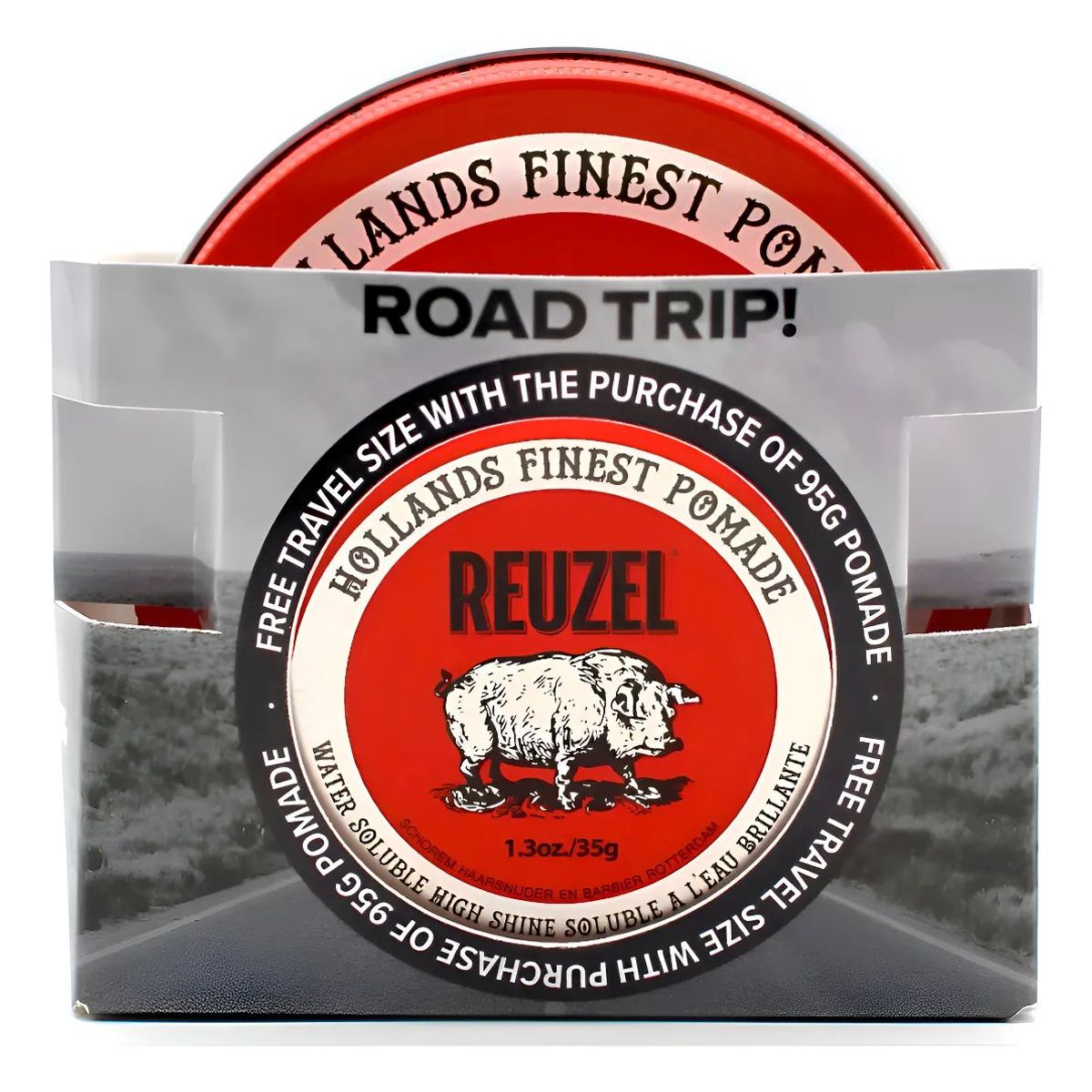 REUZEL - REUZEL ROAD TRIP RED FIJACION MEDIA BRILLO INTENSO 95G35G