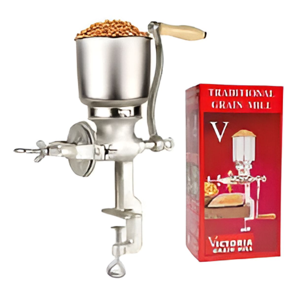 GENERICO - Molino Moledor Manual Metálico Victoria