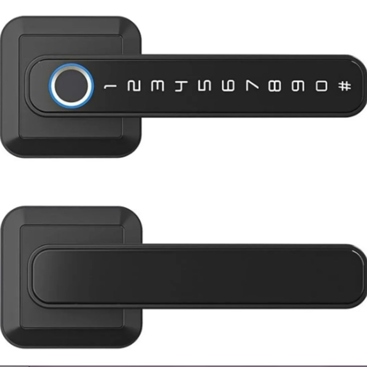 GENERICO - Cerradura Digital Inteligente Con Tuya App Huella Smart Lock