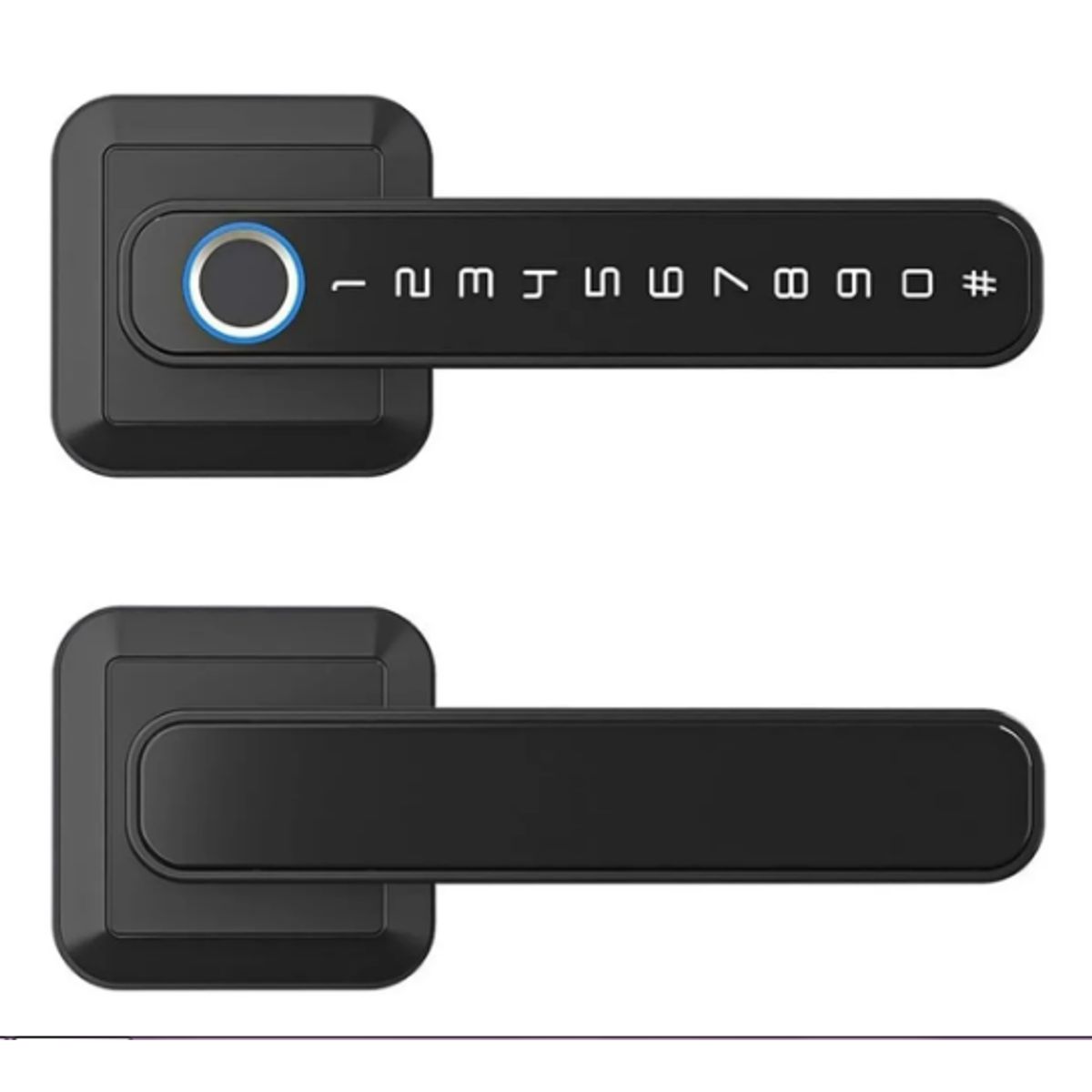 GENERICO - Cerradura Digital Inteligente Con Tuya App Huella Smart Lock