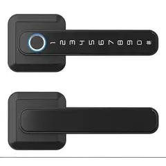 GENERICO - Cerradura Digital Inteligente Con Tuya App Huella Smart Lock