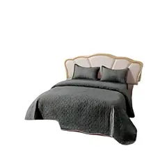 GENERICO - CUBRECAMA CON JUEGO DE SÁBANA PLAZA Y MEDIA P16