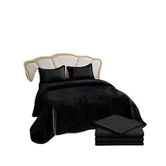 GENERICO - CUBRECAMA CON JUEGO DE SÁBANA KING K19