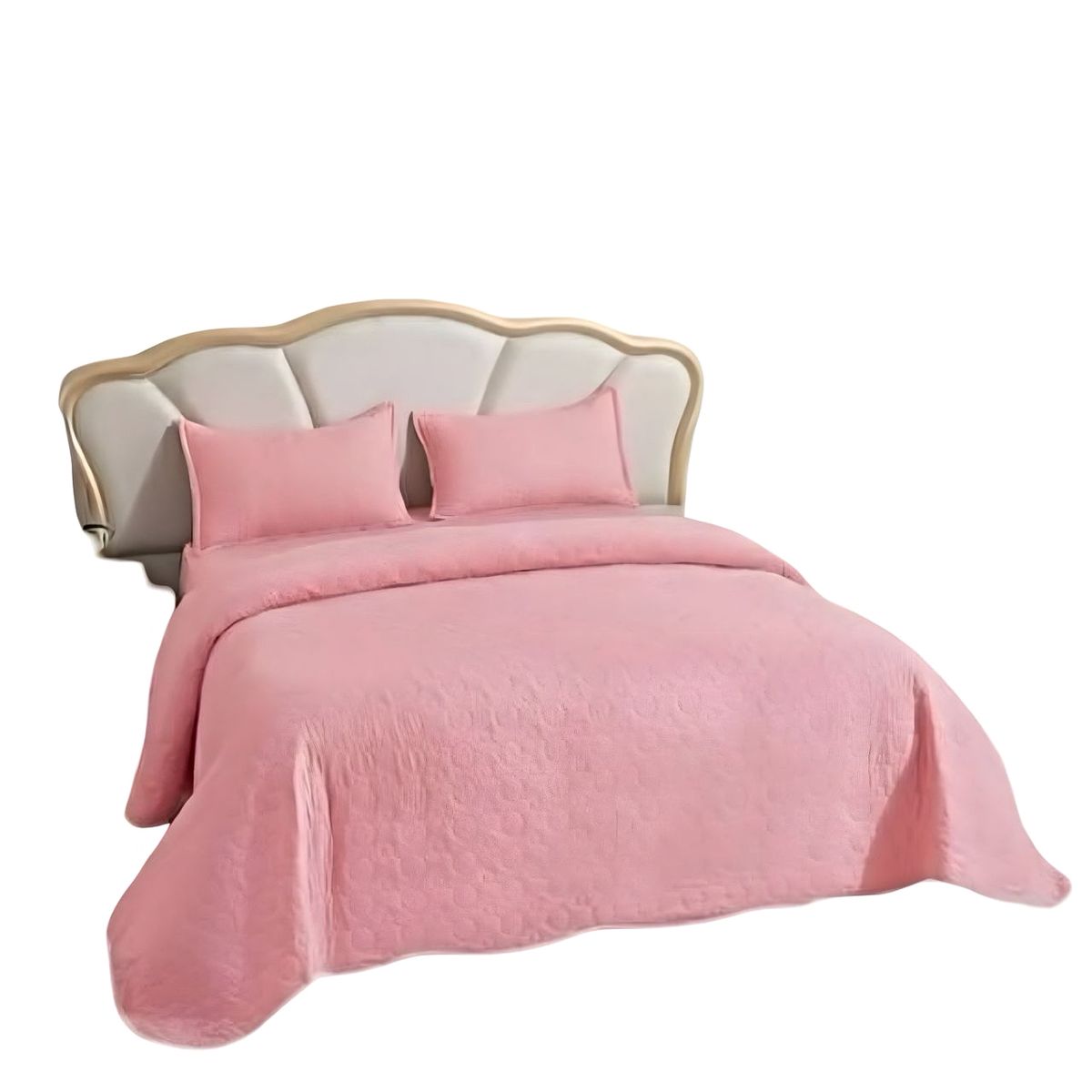 GENERICO - CUBRECAMA CON JUEGO DE SÁBANA KING K13