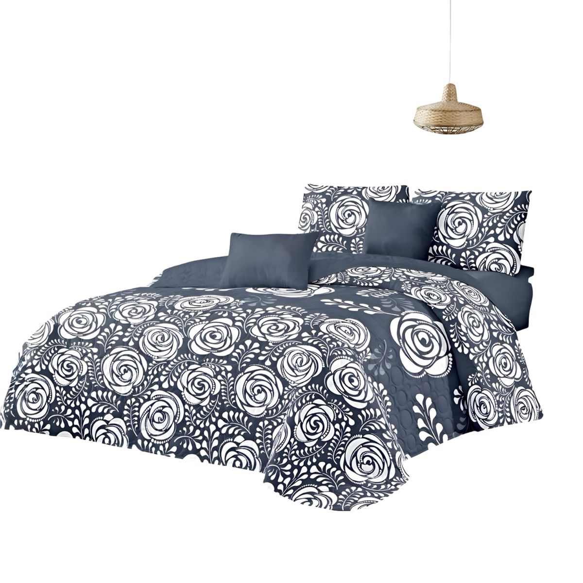 GENERICO - CUBRECAMA QUILT DE VERANO 2PLAZAS 230X250 D11