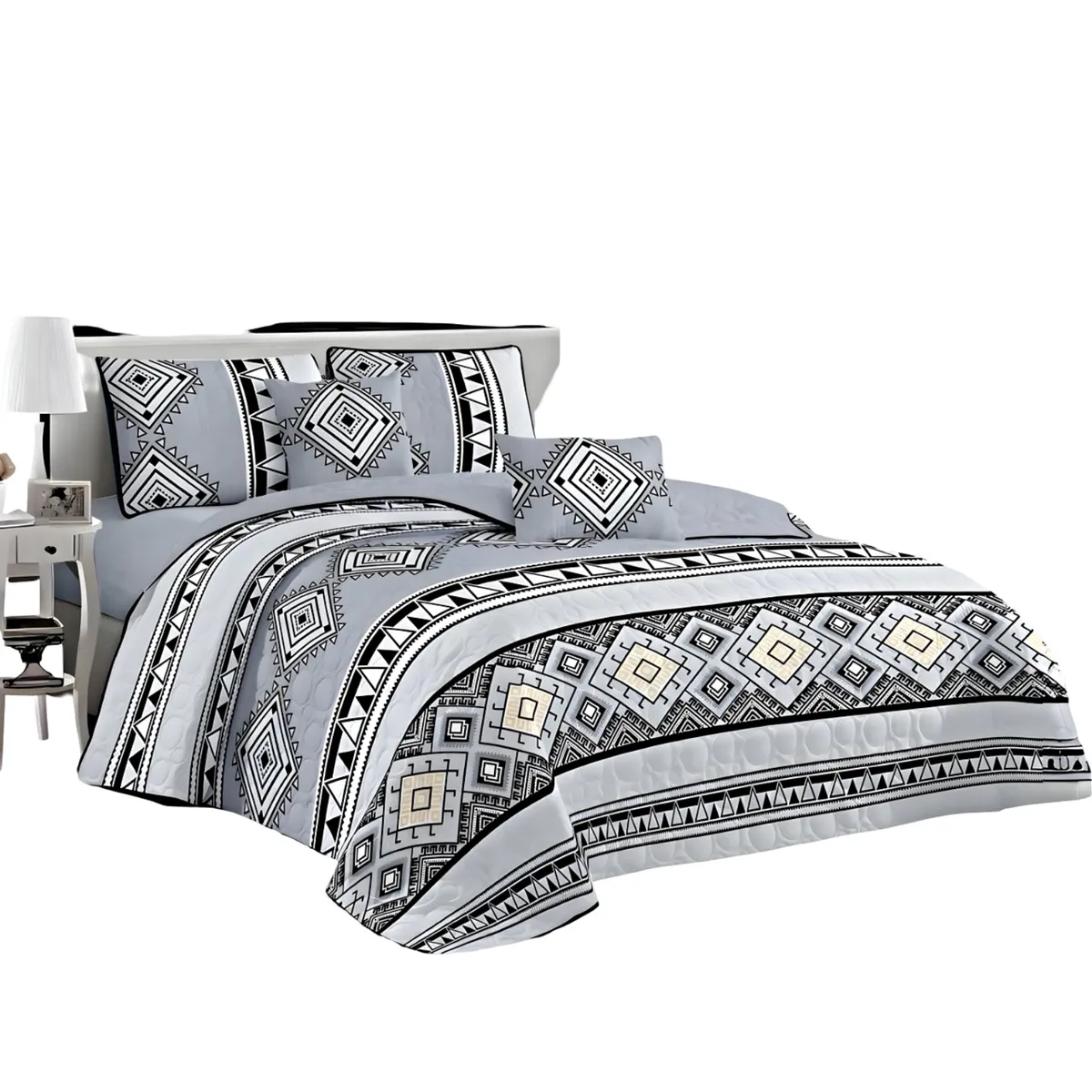 GENERICO - CUBRECAMA QUILT DE VERANO KING-SUPERKING 250X280 K11