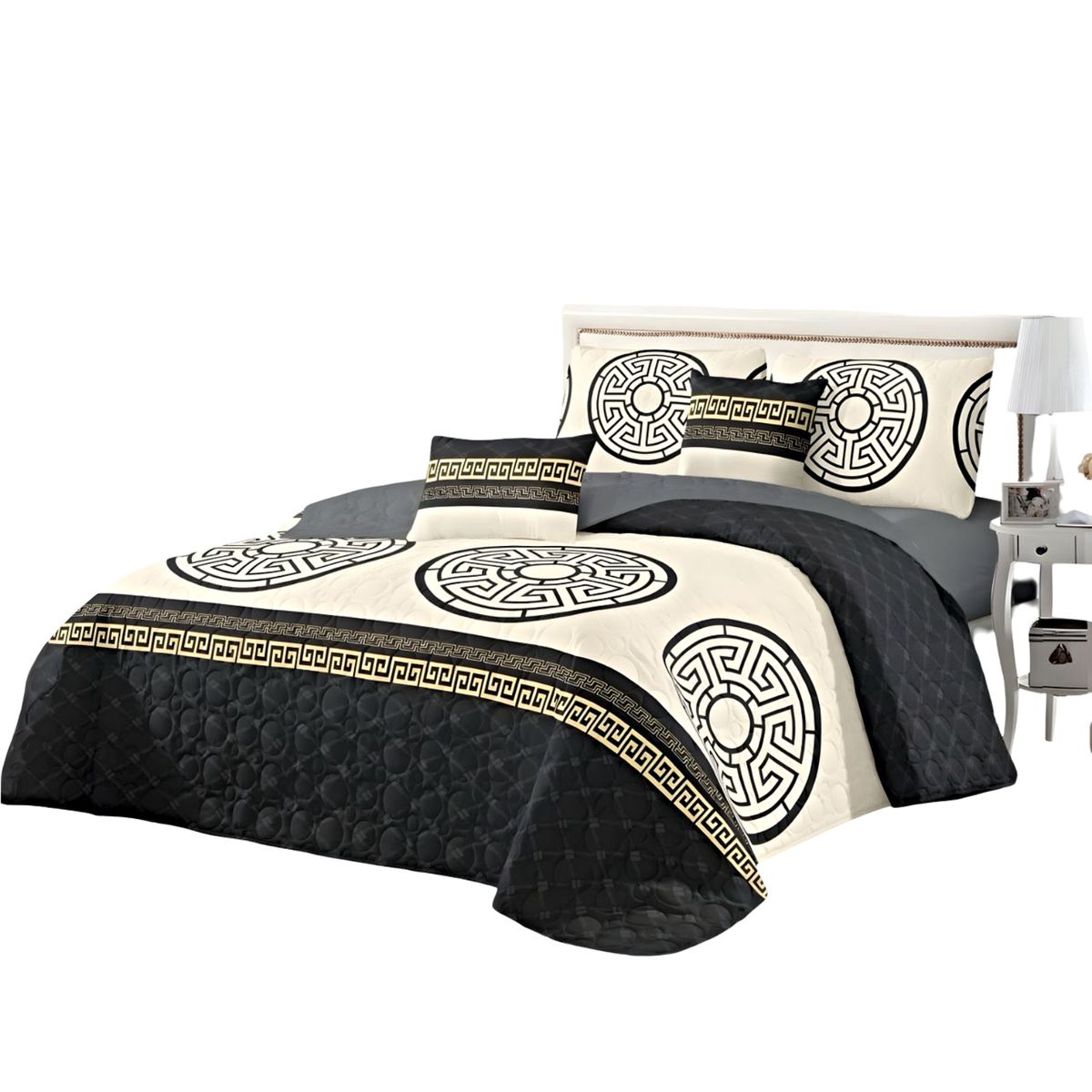 GENERICO - CUBRECAMA QUILT DE VERANO KING-SUPERKING 250X280 K8