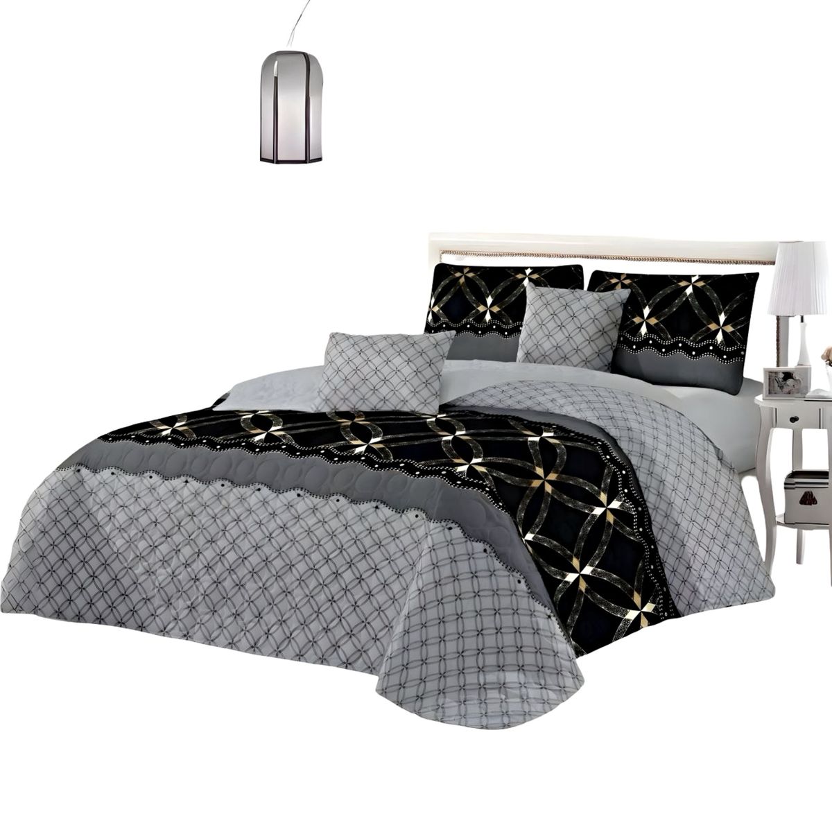 GENERICO - CUBRECAMA QUILT DE VERANO KING-SUPERKING 250X280 K4_.